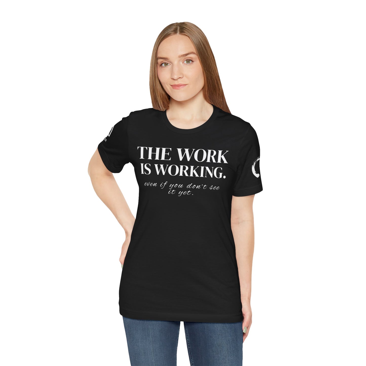 AEW Drop001 — “The Work Is Working” Tee