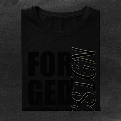 Forged Identity Tee Black