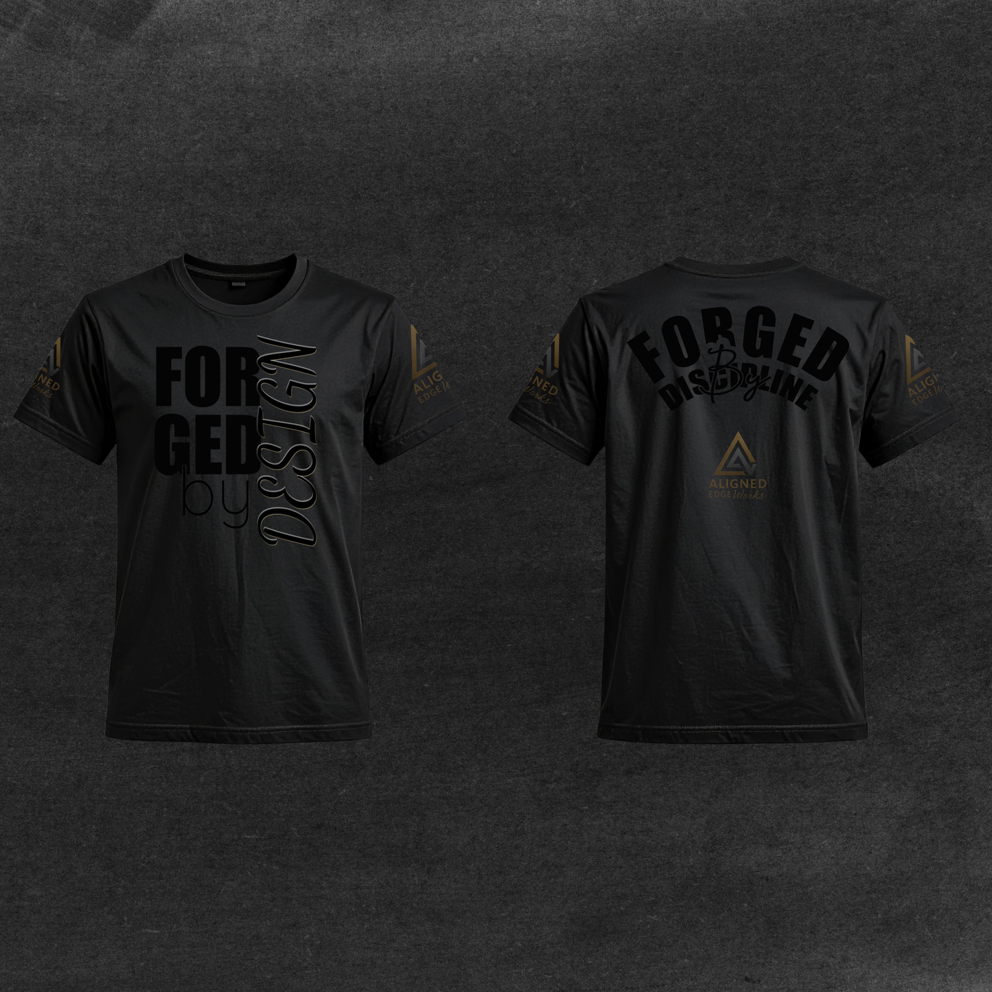 Forged Identity Tee Black